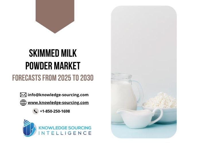 Skimmed Milk Powder Market projected to achieve a CAGR of 6.69% to reach US$45.518 billion by 2030